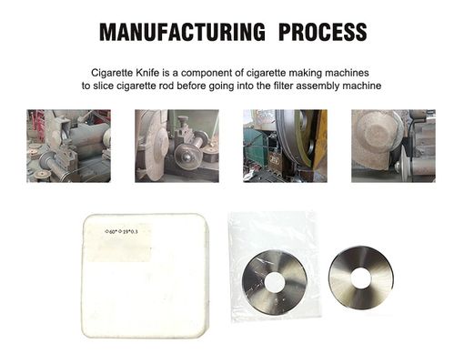 High Hardness Carbide Circular Blade for Sharp Cutting in Cigarette Machines