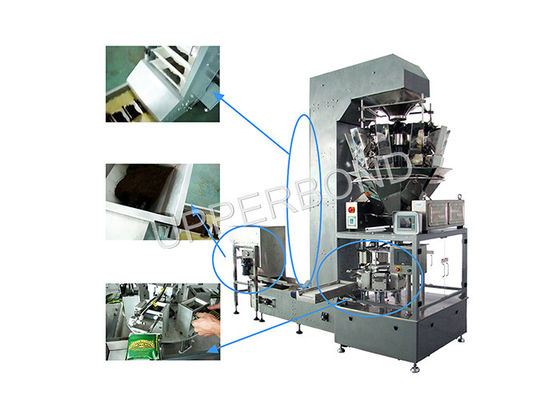 Máy đóng gói thuốc lá cắt bán tự động với cân định lượng tốc độ cao & chính xác